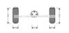 OPEL 1848039 Dryer, air conditioning